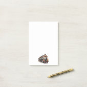 ヴィンテージ蒸気列車の伝統的クリスマス ポストイット (デスク上)