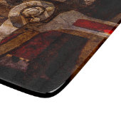 ヴィンテージ蒸気列車ギア カッティングボード (角)