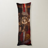 ヴィンテージ蒸気列車ギア ボディピロー (裏面 (縦))