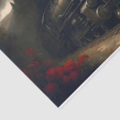 ヴィンテージ蒸気列車デコページ 薄葉紙 (詳細)