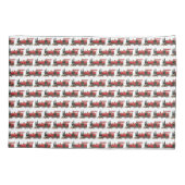 ヴィンテージ蒸気列車枕ケース 枕カバー (裏面)