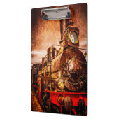 ヴィンテージ蒸気列車 クリップボード (左)