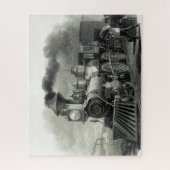 ヴィンテージ蒸気列車 ジグソーパズル (縦)