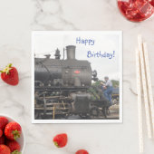 ヴィンテージ蒸気列車 スタンダードランチョンナプキン (インサイチュ)