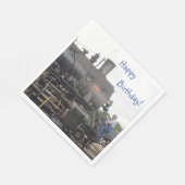 ヴィンテージ蒸気列車 スタンダードランチョンナプキン (角)