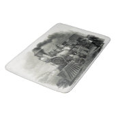 ヴィンテージ蒸気列車 バスマット (アングル)