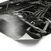 ヴィンテージ蒸気列車 フォトプリント            (角)