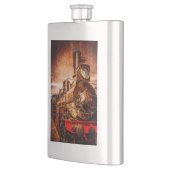 ヴィンテージ蒸気列車 フラスク (左)