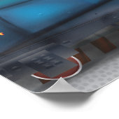 ヴィンテージ蒸気列車 ポスター (角)