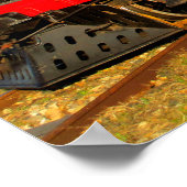 ヴィンテージ蒸気列車 ポスター (角)