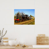 ヴィンテージ蒸気列車 ポスター (キッチン)