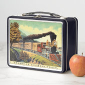 ヴィンテージ蒸気列車  メタルランチボックス (インサイチュ)