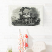 ヴィンテージ蒸気列車 横断幕 (インサイチュ)