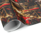 ヴィンテージ蒸気列車 – 蒸気 ラッピングペーパー (ロールコーナー)