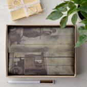 ヴィンテージ蒸気列車 薄葉紙 (ギフト)