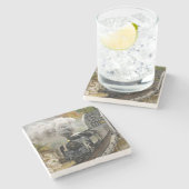 ヴィンテージ蒸気機関列車 ストーンコースター (横)