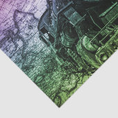 ヴィンテージ蒸気機関機関車 薄葉紙 (詳細)