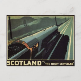 ヴィンテージ蒸気機関車はがき ポストカード