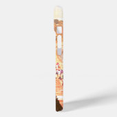 ヴィンテージ蒸気機関車モノグラム Case-Mate iPhoneケース (裏面 / 左)