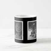 ヴィンテージ蒸気機関車ラウンドハウス コーヒーマグカップ (中央)