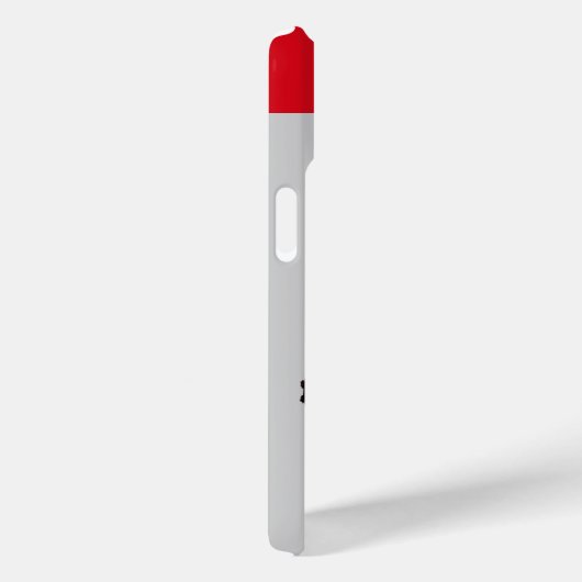 ヴィンテージ蒸気機関車赤グレー Case-Mate iPhoneケース (裏面 / 右)