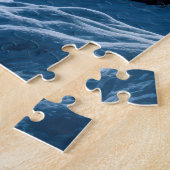 ヴィンテージ蒸気機関車 ジグソーパズル (側面)