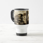 ヴィンテージ蒸気機関車 トラベルマグ (正面左)