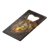 ヴィンテージ蒸気機関車 – ヘッドライト クレジットカード栓抜き (裏面アングル)