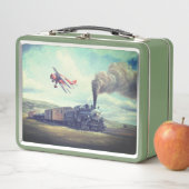 ヴィンテージ蒸気機関車  メタルランチボックス (インサイチュ)