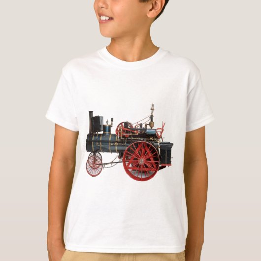 ヴィンテージ蒸気機関車 Tシャツ (正面)