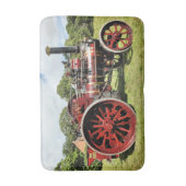 ヴィンテージ蒸気牽引エンジン バスマット (正面縦)