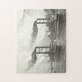 ヴィンテージ蒸気船オンザリバーパズル ジグソーパズル (縦)