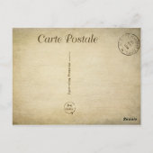 ヴィンテージ蒸気船 ポストカード (裏面)