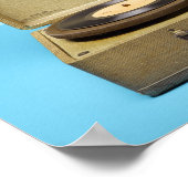 ヴィンテージ蓄音機 ポスター (角)