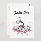 ヴィンテージ蓄音葉書 ポストカード (正面/裏面)