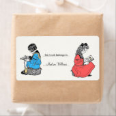 ヴィンテージ蔵書票パーソナライズされたブックラベル ラベル (インサイチュ)