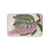 ヴィンテージ薄紫オーキッドアエリーズフィールドインジリンデニア バスマット (正面)