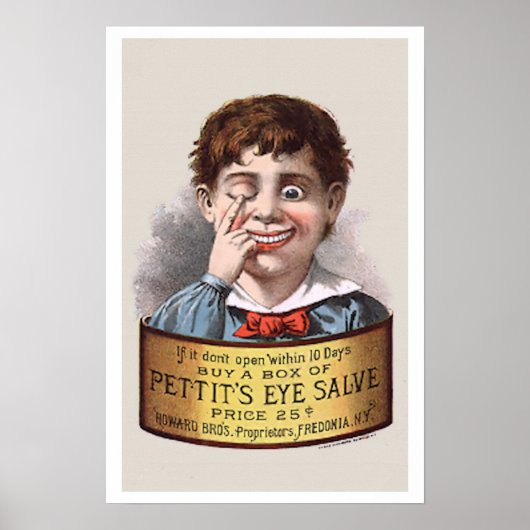 ヴィンテージ薬ポスター ポスター (正面)