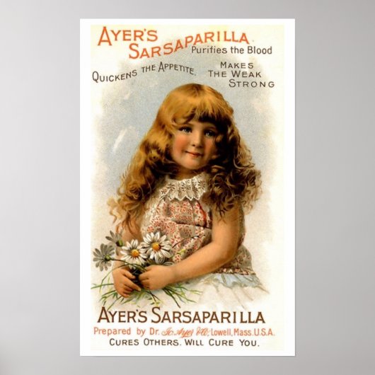 ヴィンテージ薬ポスター ポスター (正面)
