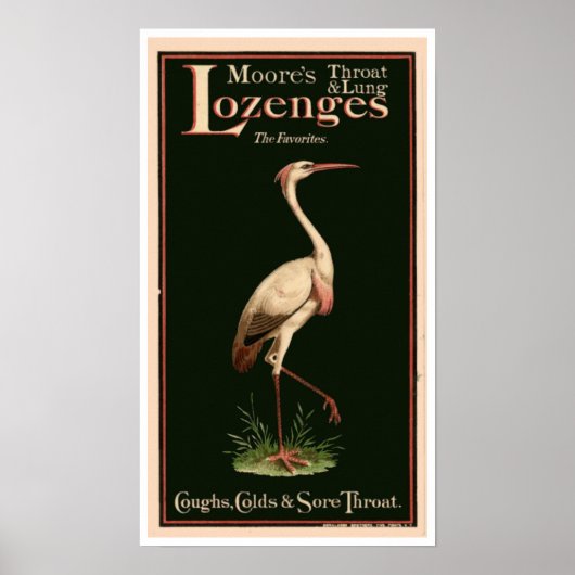 ヴィンテージ薬ポスター ポスター (正面)