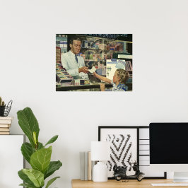 ヴィンテージ薬局 ポスター