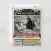 ヴィンテージ薬広告 ポストカード (正面/裏面)