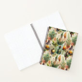 ヴィンテージ薬用ボトルパターン(1) ノートブック (内部)