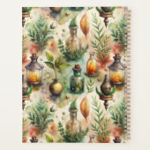 ヴィンテージ薬用ボトルパターン(1) プランナー手帳 (裏面)