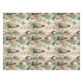 ヴィンテージ薬用ボトルパターン(3) テーブルクロス (正面(横))