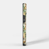 ヴィンテージ薬用ボトルパターン(4) iPhoneケース (右側面)