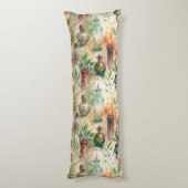 ヴィンテージ薬用ボトルパターン(5) ボディピロー (裏面 (縦))