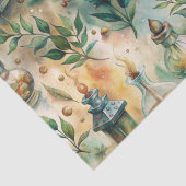 ヴィンテージ薬用ボトルパターン(5) 薄葉紙 (詳細)