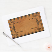 ヴィンテージ薬用ラベルステッカー 長方形シール (封筒)