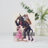 ヴィンテージ虐待クランプス ポストカード (スタンド正面)